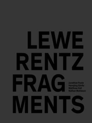 cover image of Lewerentz Fragments